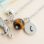 Personalised Tiger Charm Necklace, thumbnail 2 of 4