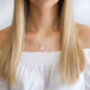 21st Birthday Gift For Her – Personalised Initial Disc Necklace, thumbnail 10 of 10