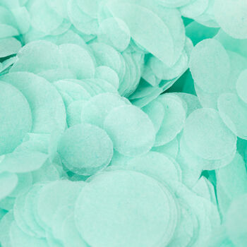 Mint Wedding Confetti | Biodegradable Paper Confetti, 2 of 6