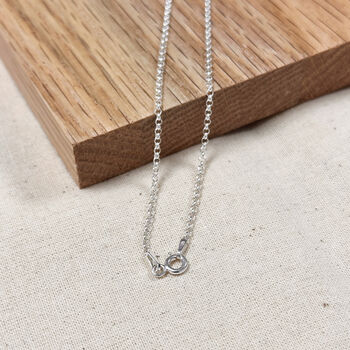 Sterling Silver Celtic Trinity Heart Pendant Necklace, 3 of 3