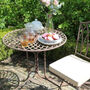 Vintage Rectory Metal Round Garden Table, thumbnail 4 of 4