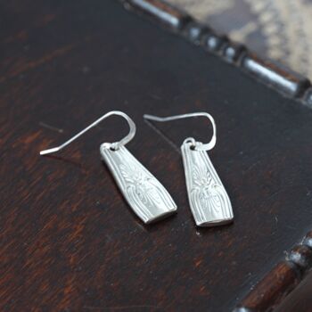 Baroque Vintage Spoon Earrings, 3 of 4