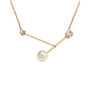 Bias Pearl Pendant Necklace, thumbnail 5 of 8