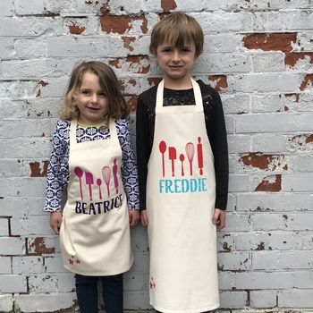 Personalised Children's Baking Apron, 7 of 11
