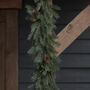 Pre Lit Outdoor Christmas Garland, thumbnail 8 of 8