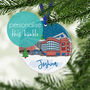 Personalised Rangers Christmas Bauble, thumbnail 1 of 5