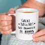 'Great Dads Get Promoted To Grandad' Mug, thumbnail 4 of 12