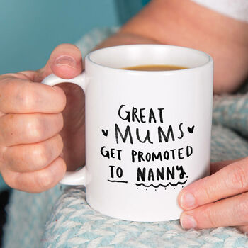'Great Dads Get Promoted To Grandad' Mug, 4 of 12
