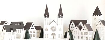 Paper Cathedral Christmas Decoration, 8 of 9