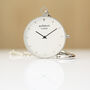 Modern Pocket Watch In Silver With Your Own Handwriting, thumbnail 3 of 7