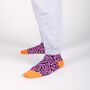 Roots Purple Afropop Socks, thumbnail 2 of 5