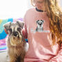 Custom Illustrated Dog Portrait Mum Sweatshirt, thumbnail 2 of 12
