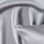 100% Mulberry Silk Pillowcase, One Piece, Silver Grey, thumbnail 3 of 6