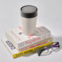 Circular Leakproof And Lockable Reusable Cup 8oz Grey, thumbnail 3 of 9