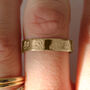Family Birth Flower Ring Sterling Silver Or 9ct Gold, thumbnail 1 of 8