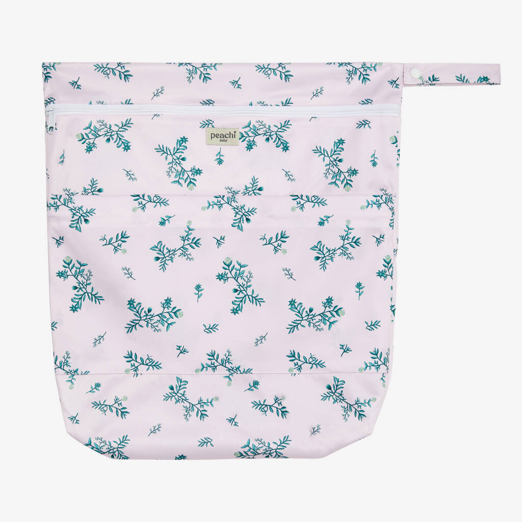 Pink Floral Wet Bag By Peachi Baby | www.paulmartinsmith.com