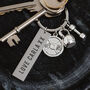 Personalised Gym Gift For Him Engraved Keyring, thumbnail 2 of 2