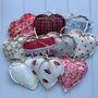Personalised Christmas Padded Heart Tree Decoration, thumbnail 6 of 6