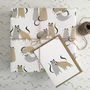 Cat Wedding Wrapping Paper, thumbnail 1 of 6