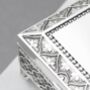 Personalised Silver Plated Trinket Box, thumbnail 2 of 4