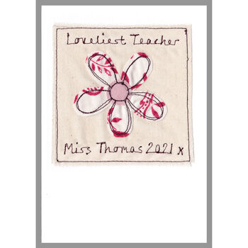 Personalised Thank You Teacher Card, 8 of 10