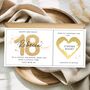 18th Birthday Scratch To Reveal Card, Any Age Birthday Voucher, Scratch Off Ticket, thumbnail 1 of 2