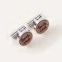 'Touch Wood' Cufflinks, thumbnail 2 of 6