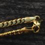 Mens Gold Plated Chain 3mm Gold Cuban Link Chain, thumbnail 9 of 11