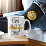 Personalised Fixer Of All Things Mug And Socks Set, thumbnail 4 of 5