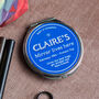 Personalised Blue Plaque Compact Mirror, thumbnail 3 of 3