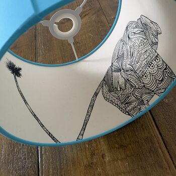 Inside Out Elephant Drum Lampshade, 4 of 7
