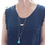 Turquoise Layering Necklace, thumbnail 1 of 4