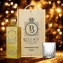 Personalised Bullion Rum Gift Set With Glass 40% Abv 70cl, thumbnail 1 of 3