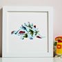 Personalised Framed Dinosaur Picture, thumbnail 2 of 6
