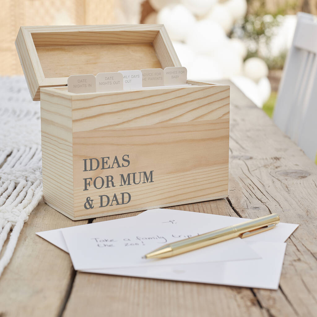 Ideas For Mum And Dad Baby Shower Guest Book, 1 of 3