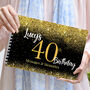 Personalised 40th Birthday Party Book, thumbnail 1 of 7