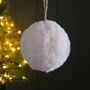Fluffy Pompom Large Hanging Decoration, thumbnail 2 of 2