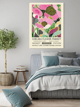 Chelsea Flower Market Art Print, 2 of 3