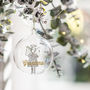 Personalised Angel Glass Bauble, thumbnail 4 of 6