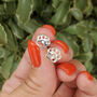 Sterling Silver 925 Dog Paw Ear Stud Earrings, thumbnail 7 of 10