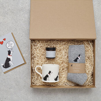 Border Collie Valentine's Day Card – From Or To Your Favourite Dog, 2 of 12