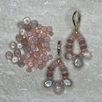 'Angel' Opal And Quartz Drop Earrings, 6 of 6