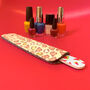 Pink Leopard Nail File Holder Personalised, thumbnail 3 of 4