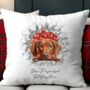 Personalised Christmas Vizsla Break Through, thumbnail 5 of 10