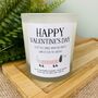 Personalised Funny Dachshund Valentines Candle Gift, thumbnail 3 of 12