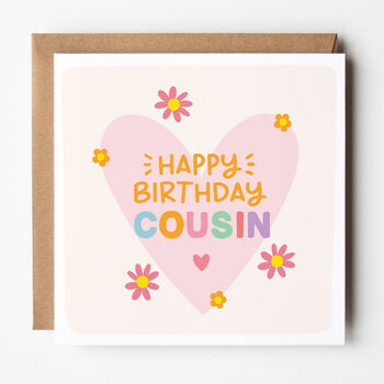 Happy Birthday Card For Niece/Cousin, 2 of 4