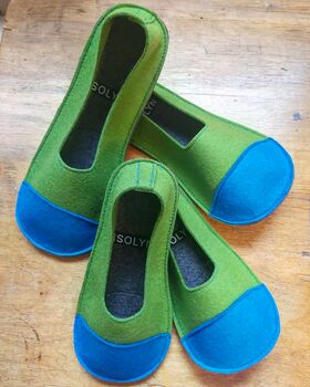 Children's Felt Slippers By Isolyn, 7 of 10