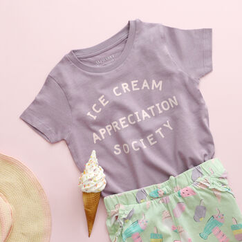'Ice Cream Appreciation Society' Kid's T Shirt, 7 of 10