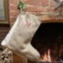 Personalised Embroidered Stocking, thumbnail 3 of 4