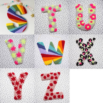 Green Polka Dot Decorative Letter, 5 of 5